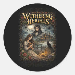 Sticker Rond Les Hauts de Hurlevent