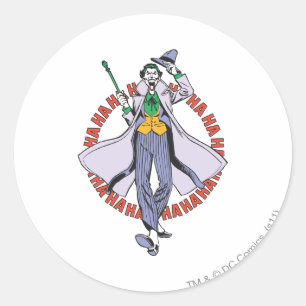 Sticker Rond Les Joker Cackles