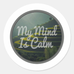 Sticker Rond les meilleures citations motivantes pour le travai