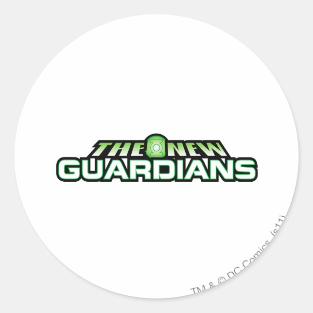 Sticker Rond Les nouveaux gardiens (Devant)
