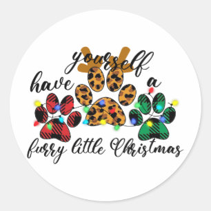 Sticker Rond Les Paniers Pour Animaux Se Faire Un Petit Noël Fu
