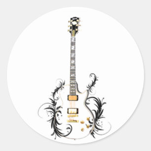 Sticker Rond les_paul