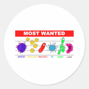 Sticker Rond Les plus Recherchés