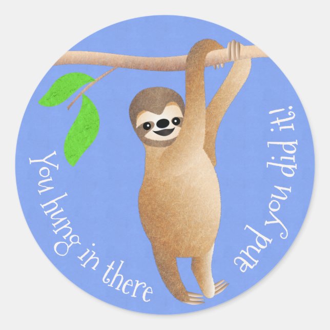Sticker Rond Les professeurs vous ont fait croire que vous vous (Devant)