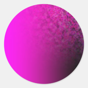 Sticker Rond Les teintes : Magenta et Cloud