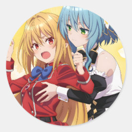 Sticker Rond Les Vexations d'une princesse vampire fermée |