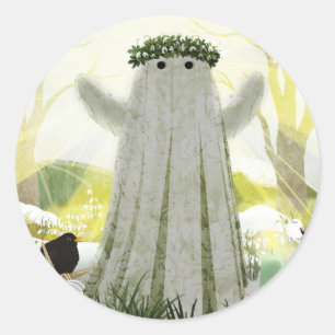 Sticker Rond L'Esprit D'Imbolc