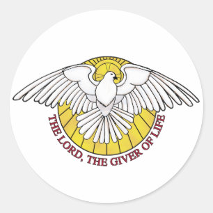 Sticker Rond L'Esprit Saint