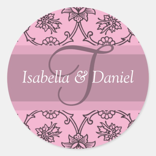 STICKER ROND LETTRE T ÉCHELONS D'ENVELOPPE MONOMOBILE (Devant)