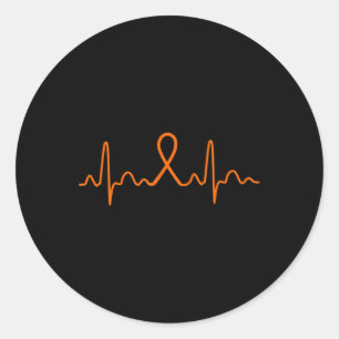 Sticker Rond Leucémie Cancer Leucémie cardiaques