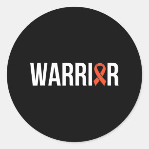 Sticker Rond Leucémie Lutter contre le cancer Ruban 5