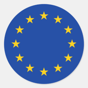 Sticker Rond l'Europe