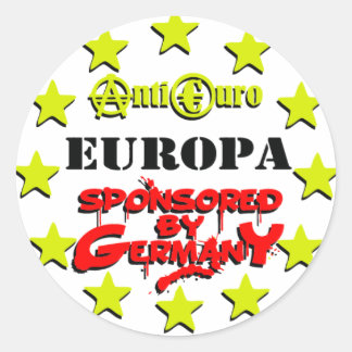 Sticker Rond L'Europe parrainée par Germany