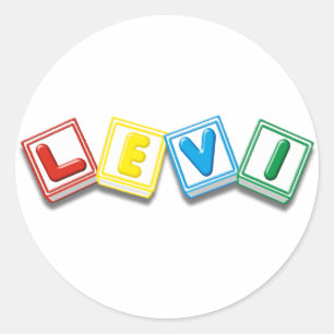 Sticker Rond Levi