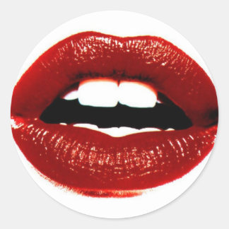 Sticker Rond lèvres