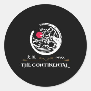 Sticker Rond L'hôtel Continental Osaka