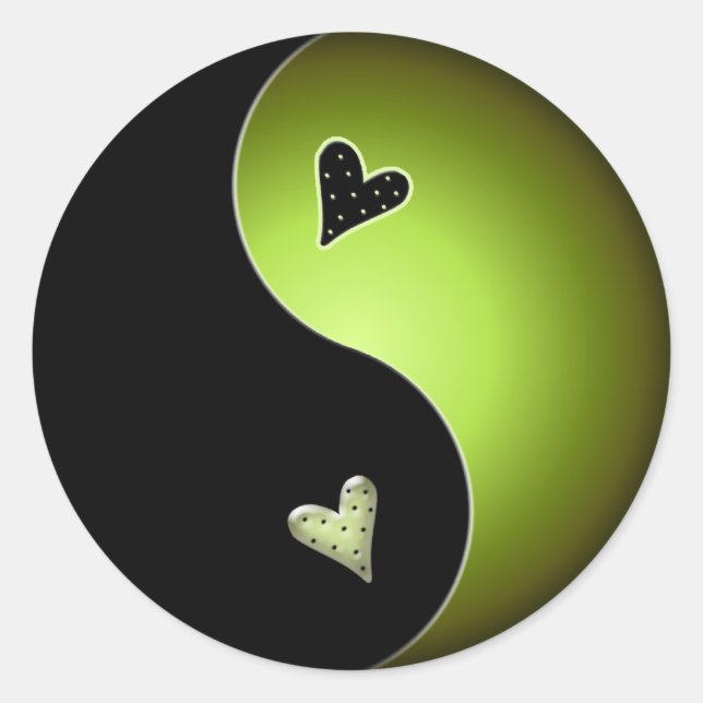 Sticker Rond liang yang (Devant)