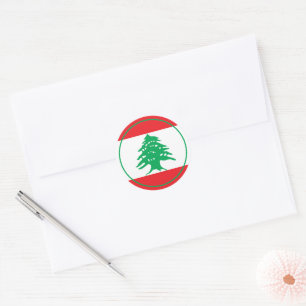 Sticker Rond liban