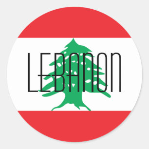 Sticker Rond liban