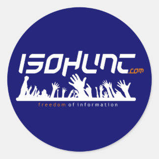 Sticker Rond Liberté d'information