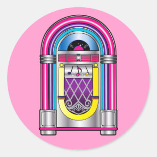 Sticker Rond Librairie