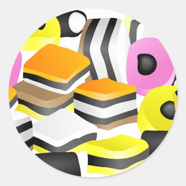 Sticker Rond Licorice Allsports (Devant)