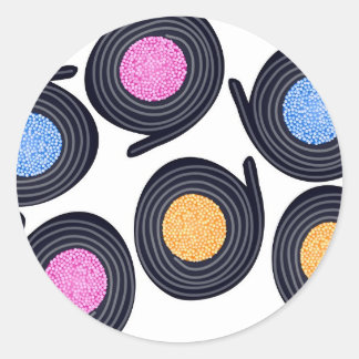 Sticker Rond Licorice Catherine Wheels