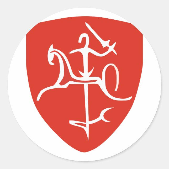 Sticker Rond Lietuva (Devant)