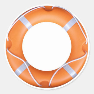 Sticker Rond Lifebuoy