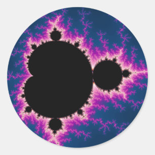 Sticker Rond Lightningbrot - fractale
