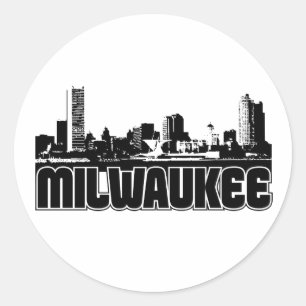Sticker Rond Ligne aérienne Milwaukee