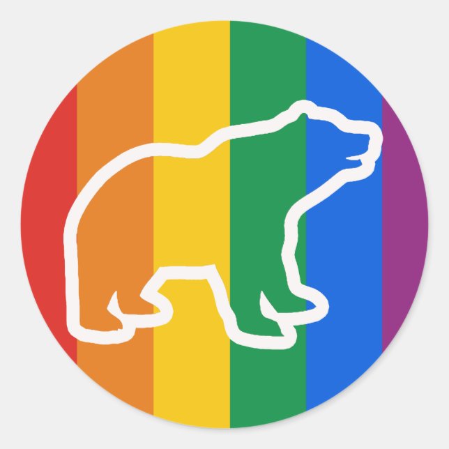 STICKER ROND LIGNE BLANCHE (Devant)