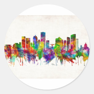 Sticker Rond Ligne de Milwaukee