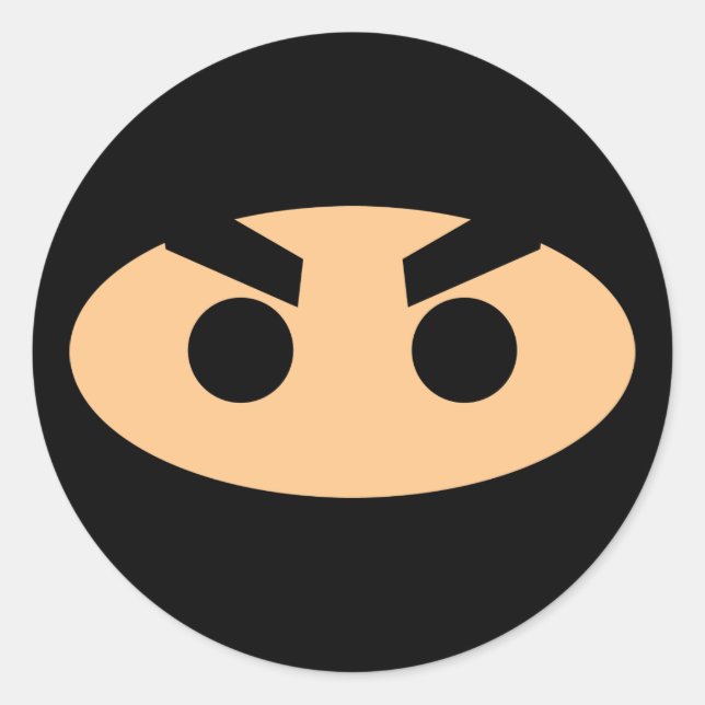Sticker Rond Lil Ninja (Devant)