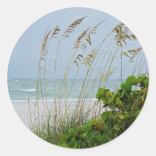 Sticker Rond L'île Anna Maria (Devant)