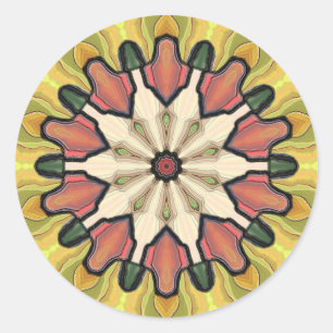 Sticker Rond Lime