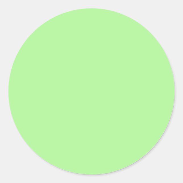 Sticker Rond Lime Sherbet (Devant)