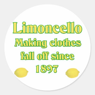 Sticker Rond Limoncello