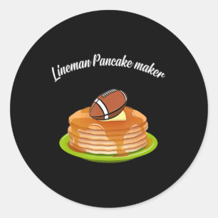Sticker Rond Lineman Pancake maker