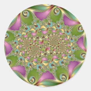 Sticker Rond Liquide