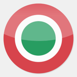 Sticker Rond l'Italie