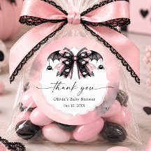 Little Boo Halloween Gothique Remerciements Baby S