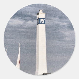 Sticker Rond Little Joe Tower à Corning NY