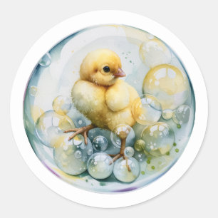 Sticker Rond Little Peep & Co. Merci