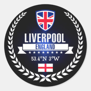 Sticker Rond Liverpool