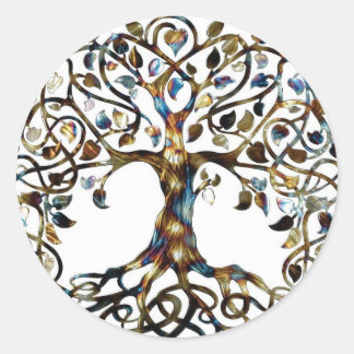 Sticker Rond Living Tree