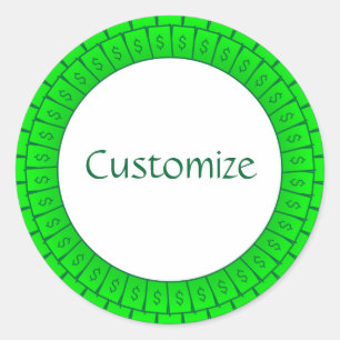 Sticker Rond Loadz a' Money Modèle