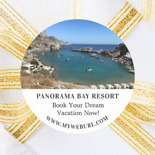 Sticker Rond Location de photo promotion commerciale