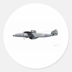 Sticker Rond Lockheed EC-121 Warning Star "Triple Nickel"