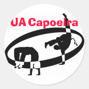 Sticker Rond logo aucun texte, uA, Capoeira